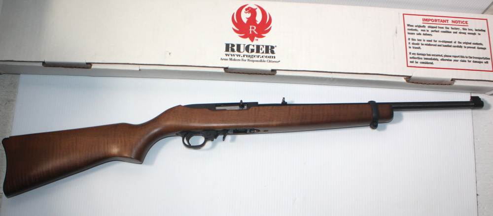 Ruger 10/22 Semi-Auto Carbine Rifle .22LR 18.5" Barrel w/ Mag in Box NICE  -img-0