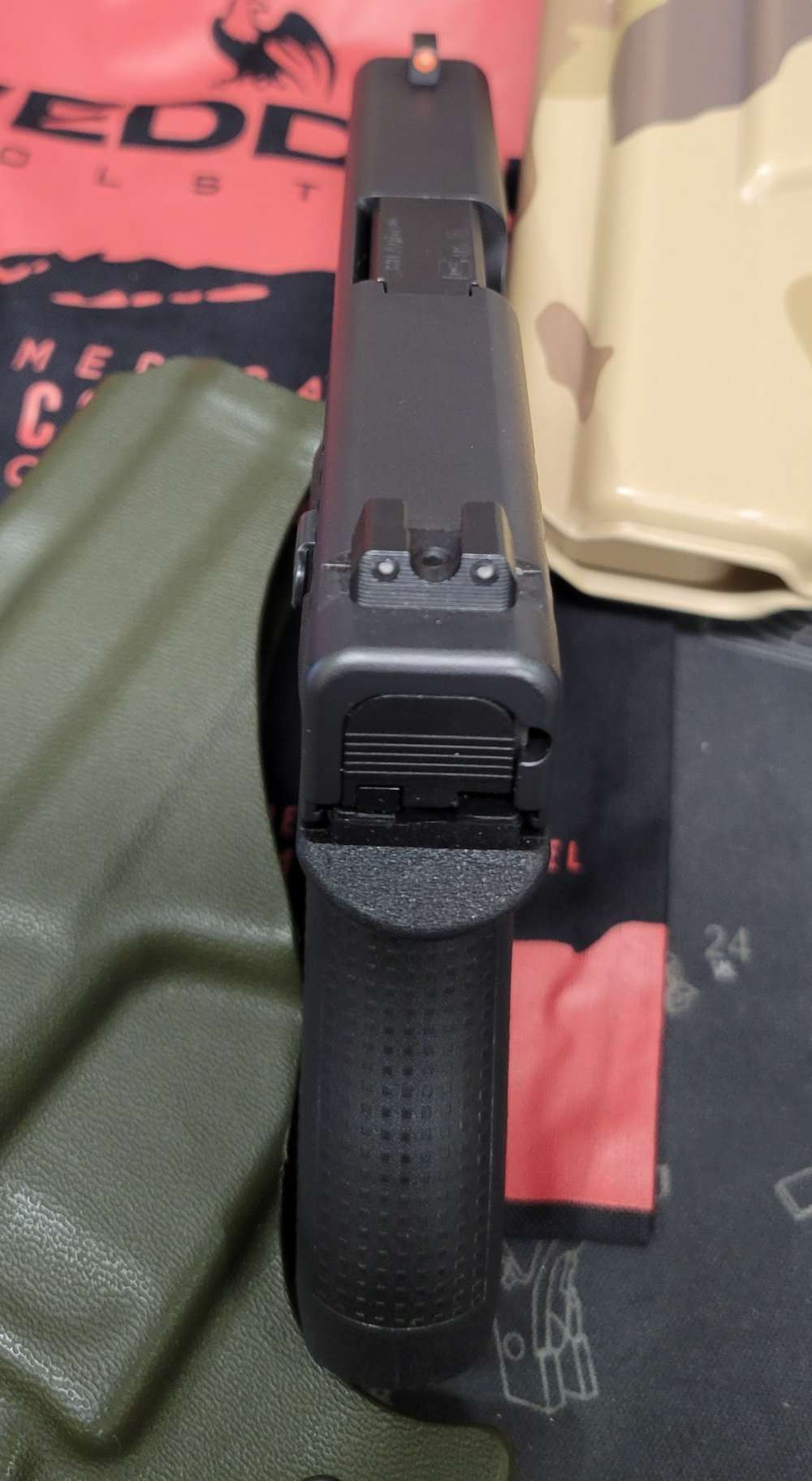 Glock 42 380 Pistol Carry Package Vedder Holster 7 Mags,IWB-img-2