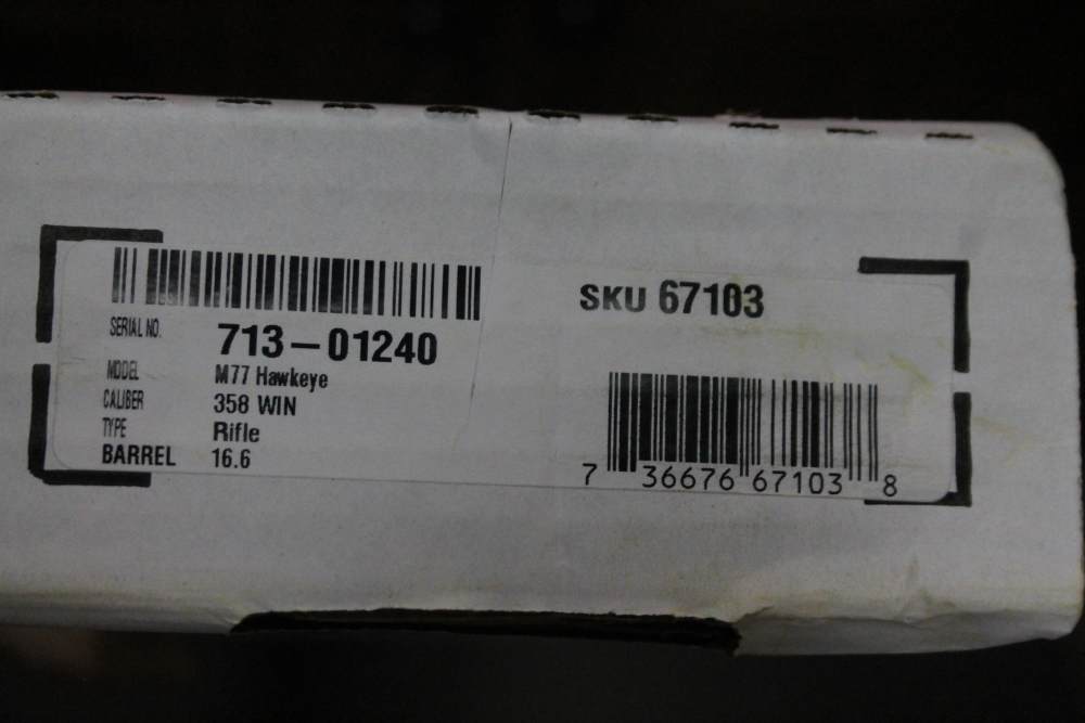Ruger M77 Hawkeye Hunter 358 Win 16.6 " lik m77 mark4, scout, BNIB !-img-36