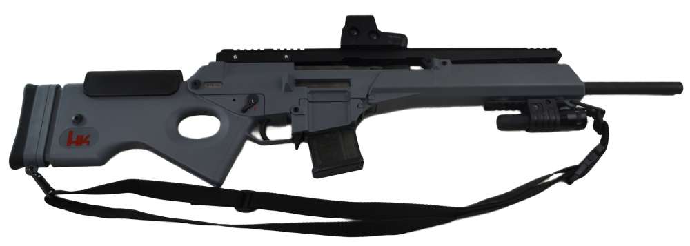 Heckler and Koch SL8 -1, .223 Rem, Used, Four Mags, Eotech, Scope Mfg in 99-img-9