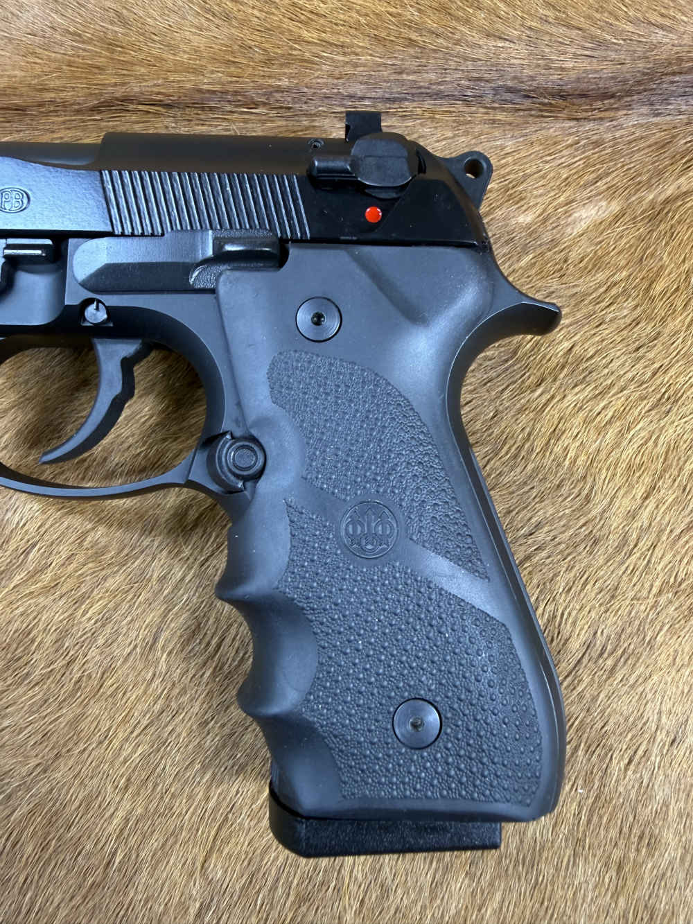 Beretta 92FS Brigadier 9mm Semi Auto Pistol 5" Barrel Box 2 Extra Mags-img-5