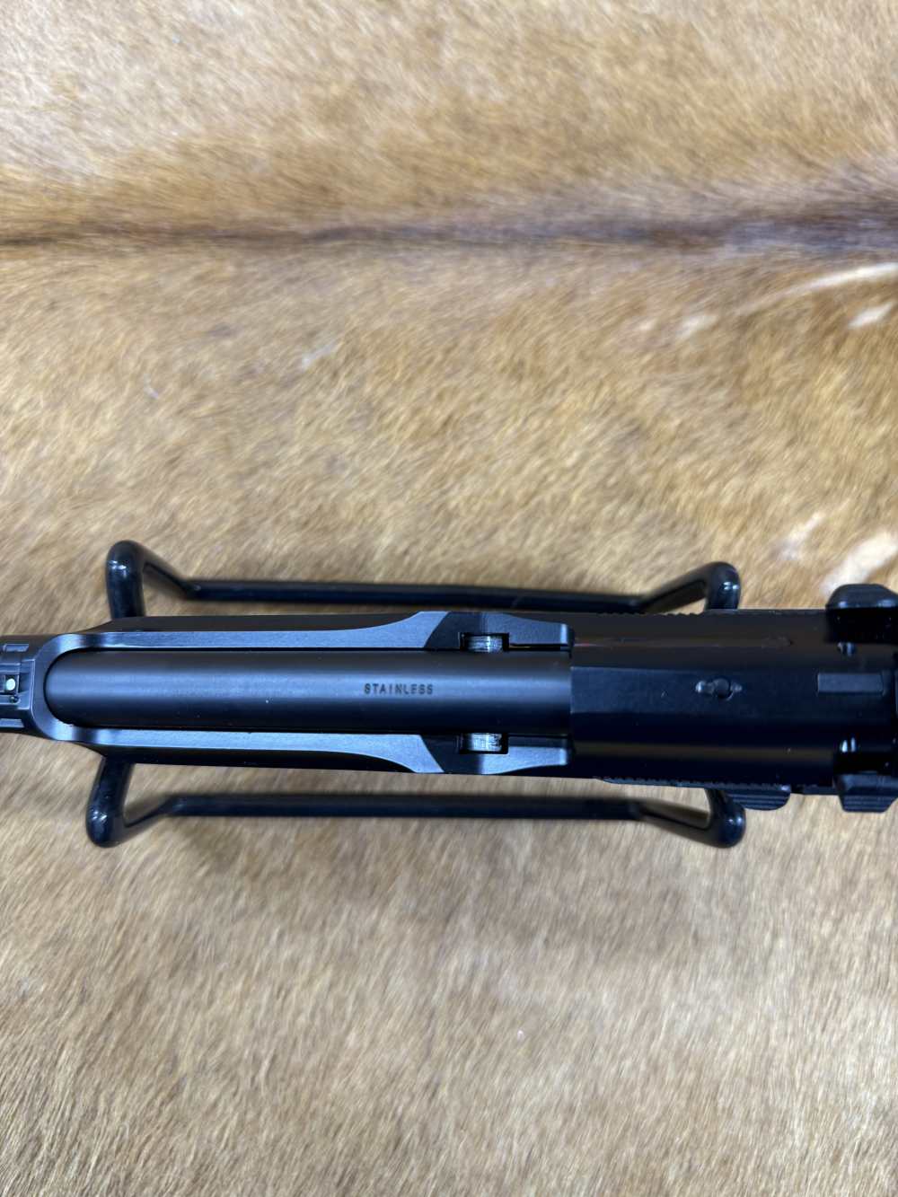 Beretta 92FS Brigadier 9mm Semi Auto Pistol 5" Barrel Box 2 Extra Mags-img-9