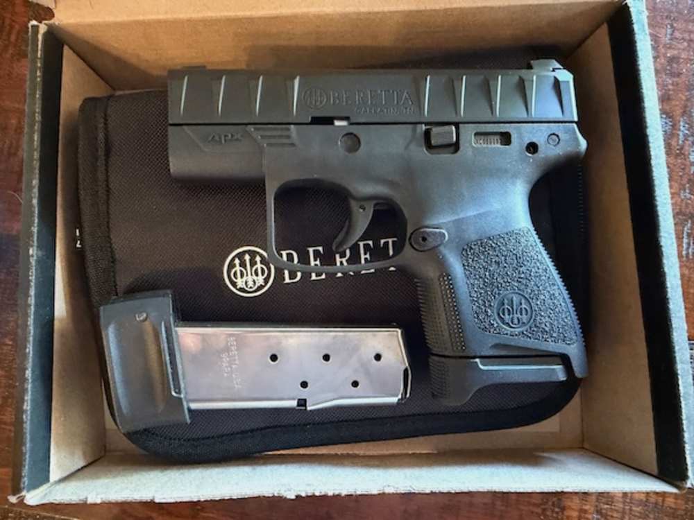 Beretta APX A1 Carry 3" 9MM Pistol (8 Rounds / 2 Mags)-img-0