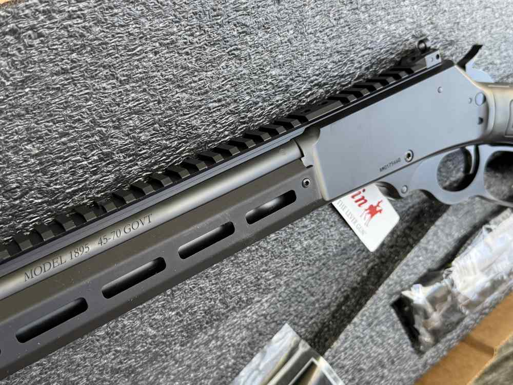 Marlin 1895 Dark Series 45-70 GOVT Threaded NEW!-img-9
