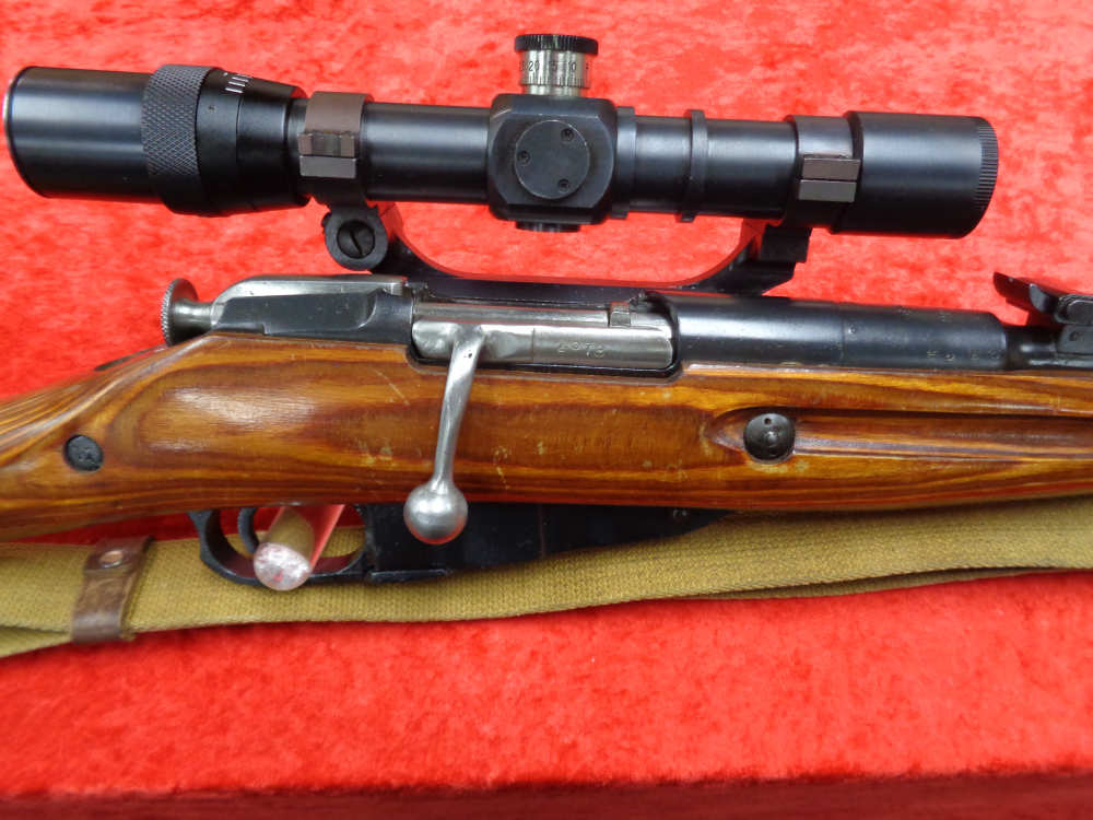 1936 Izhevsk Russian Mosin Nagant 7.62x54r M91 PE Sniper Scope WE TRADE-img-2