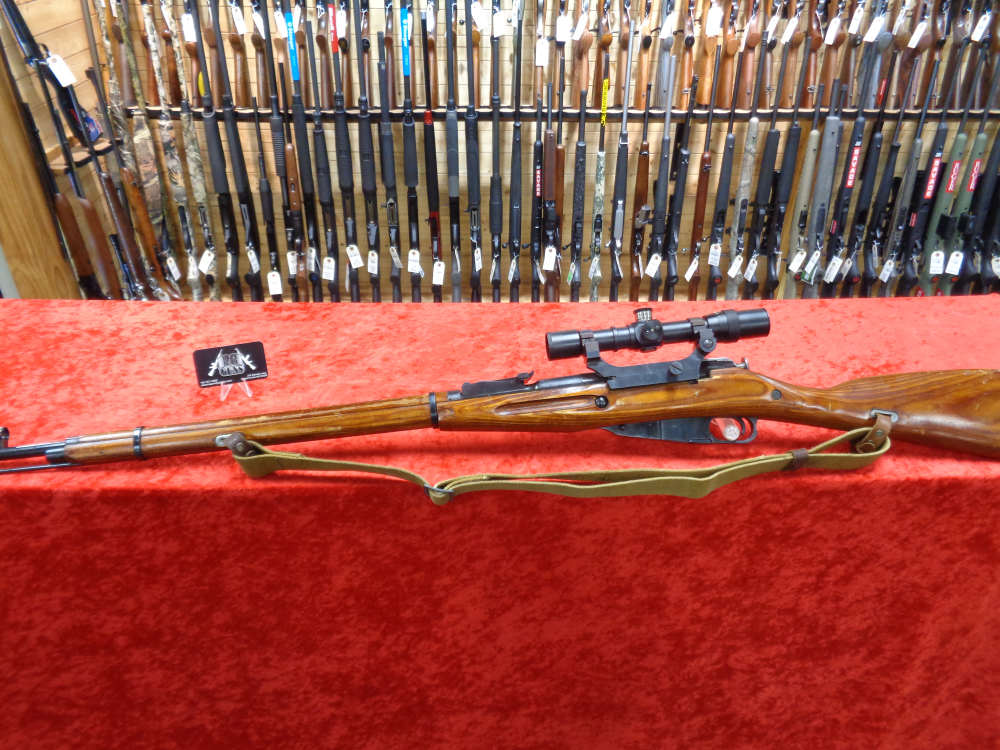 1936 Izhevsk Russian Mosin Nagant 7.62x54r M91 PE Sniper Scope WE TRADE-img-1