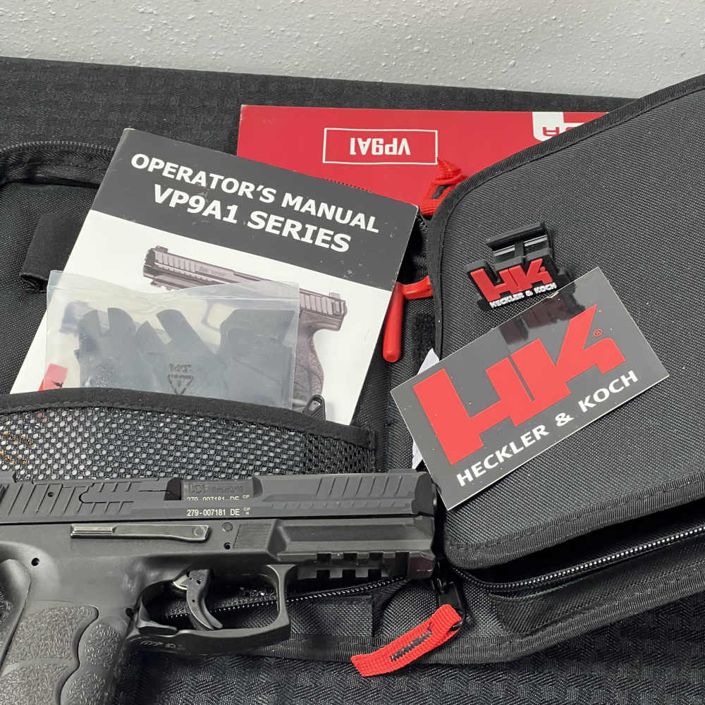 Heckler & Koch VP9A1 K 9mm Compact Optics Ready All Black - Penny Start!-img-17