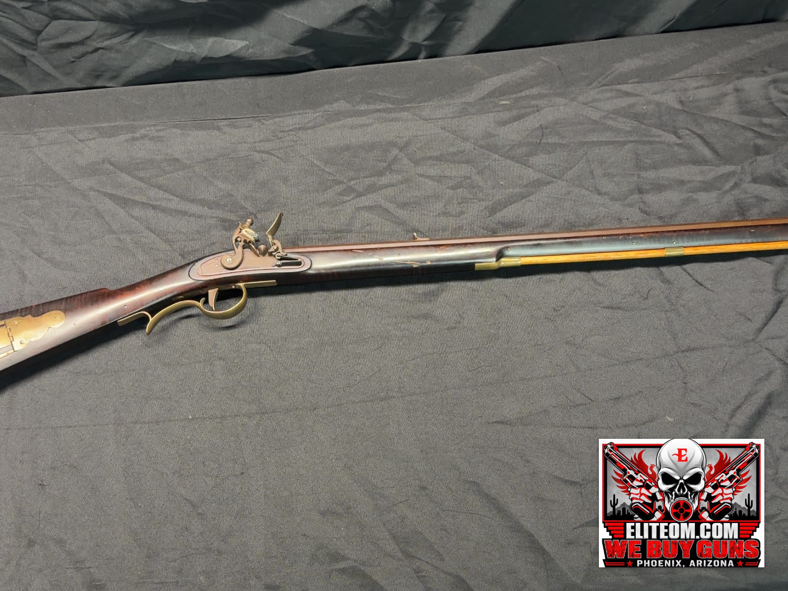 Custom Pennsylvania Longrifle 50 Cal Muzzleloader Flintlock-img-0