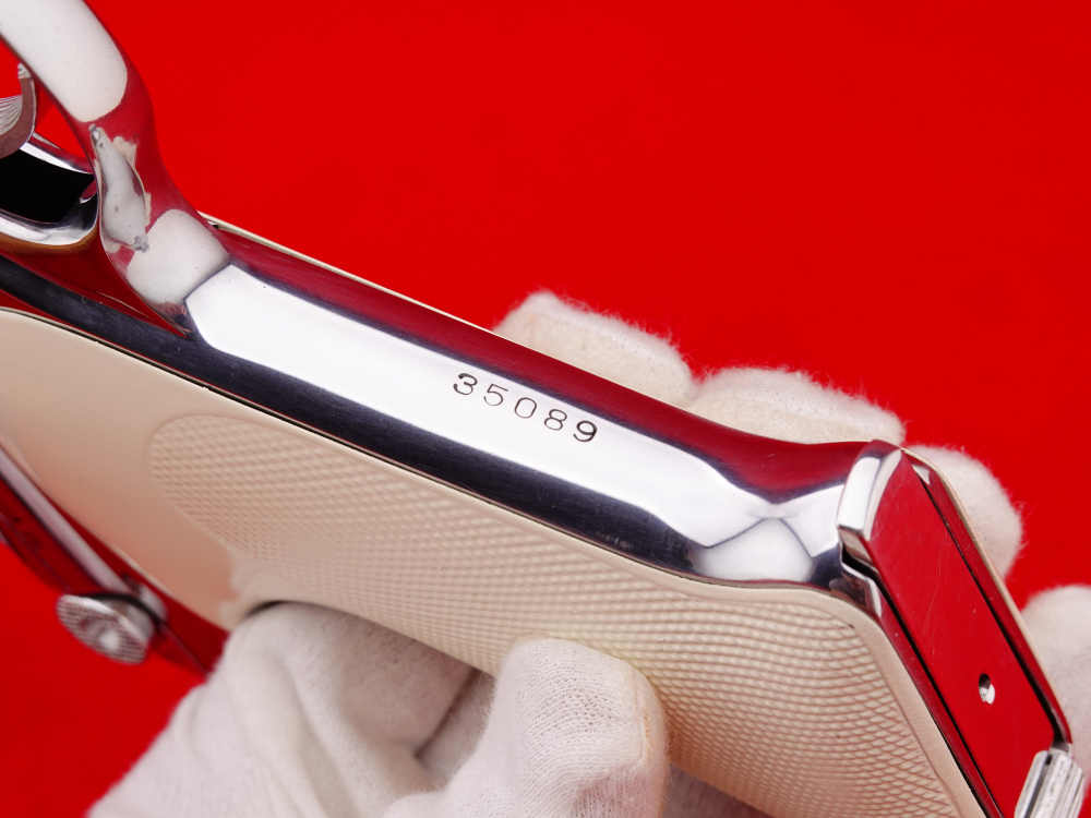 HOLY GRAIL 1957 WHITNEY WOLVERINE 22 LR 4.5" FACTORY POLISHED NICKEL W/ BOX-img-22