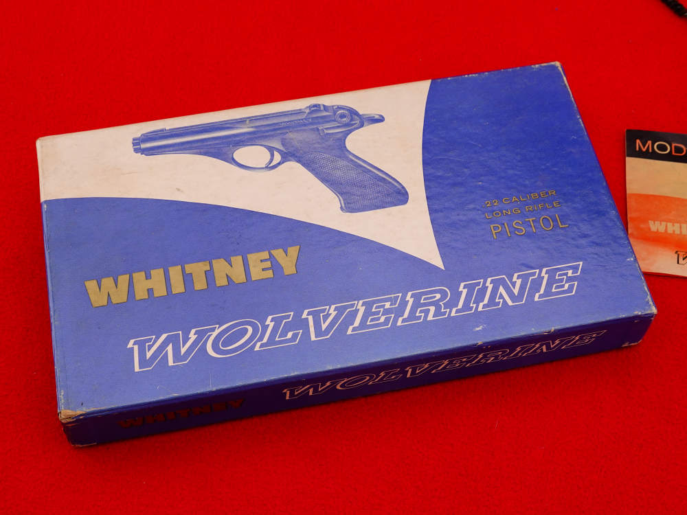HOLY GRAIL 1957 WHITNEY WOLVERINE 22 LR 4.5" FACTORY POLISHED NICKEL W/ BOX-img-25
