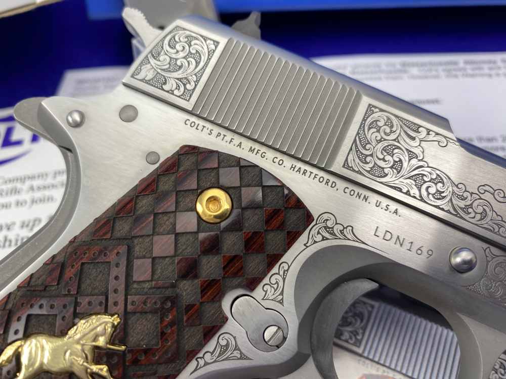 Colt 1911 Government .45 ACP 5" SS *STUNNING LOUIS DANIEL NIMSCHKE TRIBUTE*-img-15