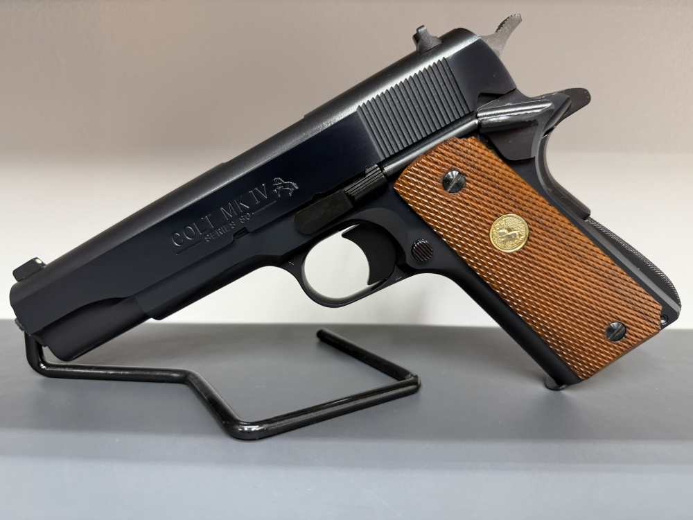 COLT GOVERNMENT MKIV 1911*MANUFACTURED 1990*STUNNING CONDITION COLLECTOR-img-0