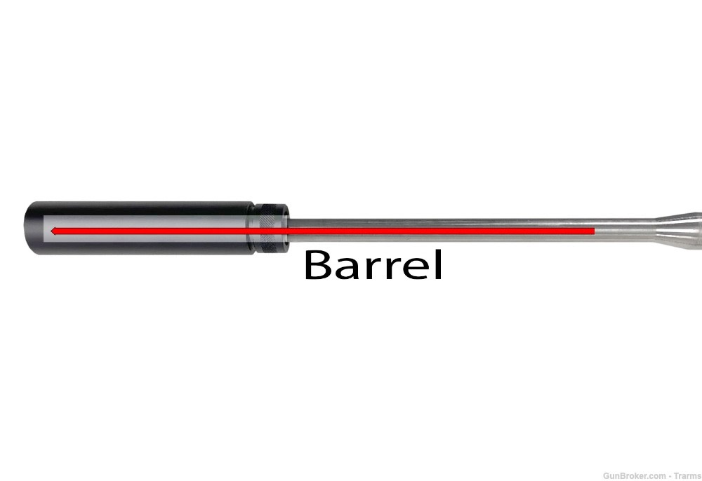 Muzzle Fake Can Mock Suppressor for 5/8x24 (.308) - Barrel Shroud-img-1