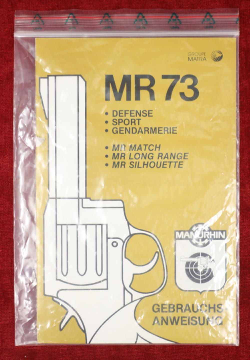 Manurhin MR73 38 Match w .22 Conversion in Factory Briefcase-img-3