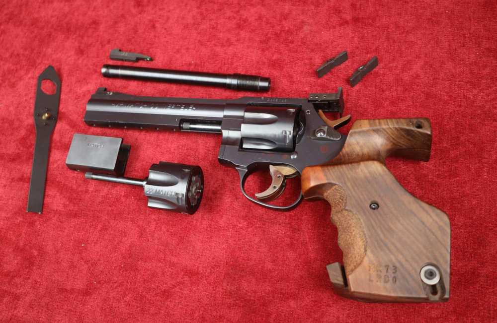 Manurhin MR73 38 Match w .22 Conversion in Factory Briefcase-img-8