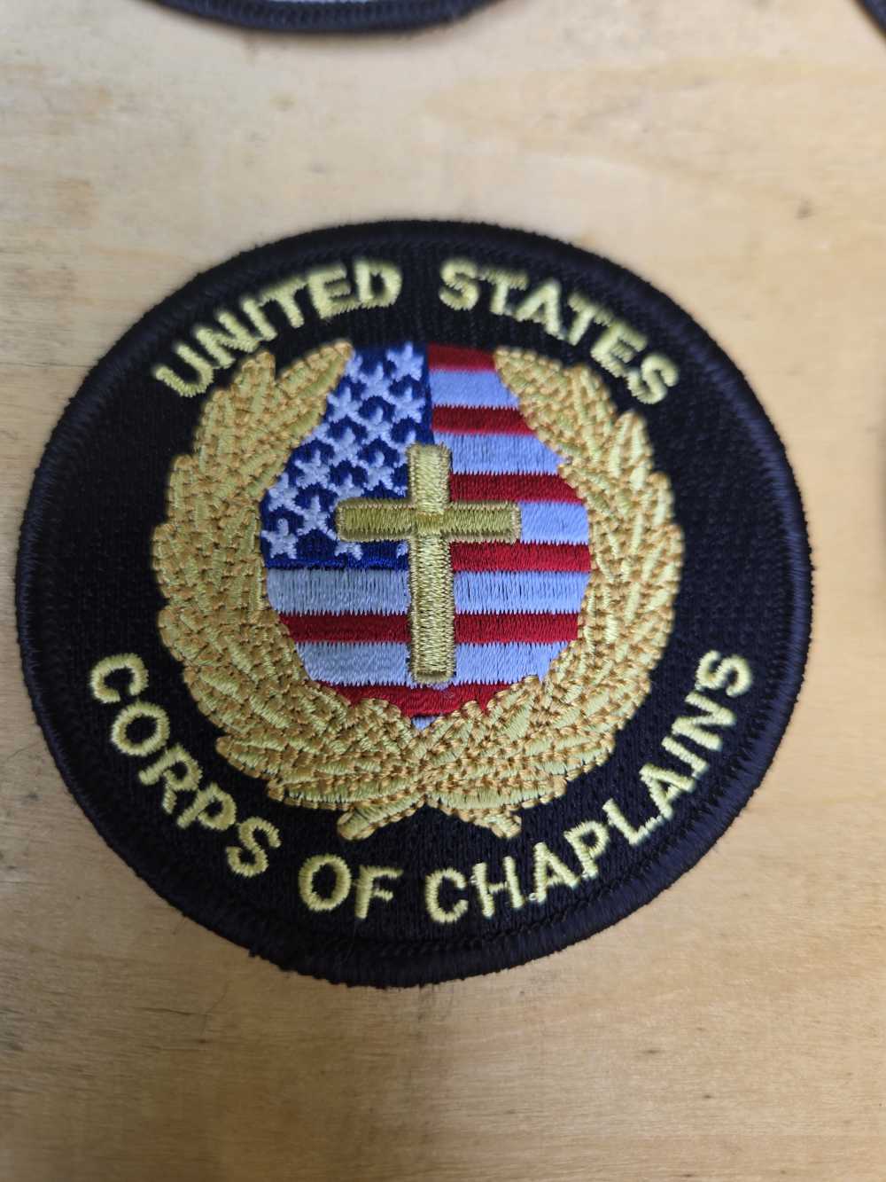 US Army,  Corps of Chaplins patch lot-img-2