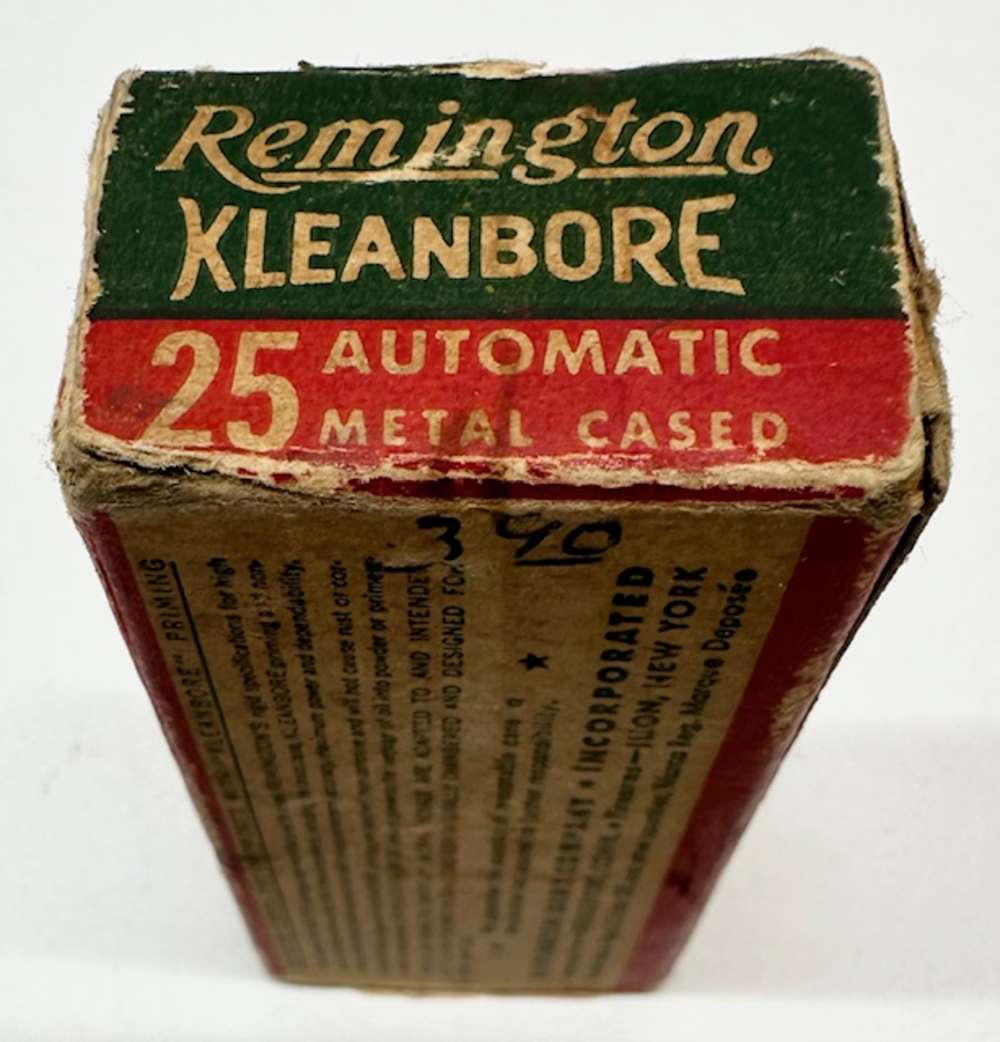 Remington Kleenbore 25 Automatic Cartridges Vintage-img-4