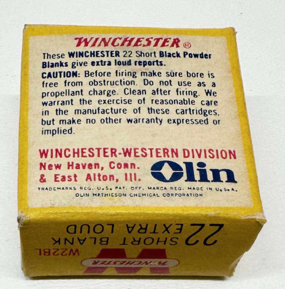 Winchester 22short Blank Cartridges  Vintage-img-3