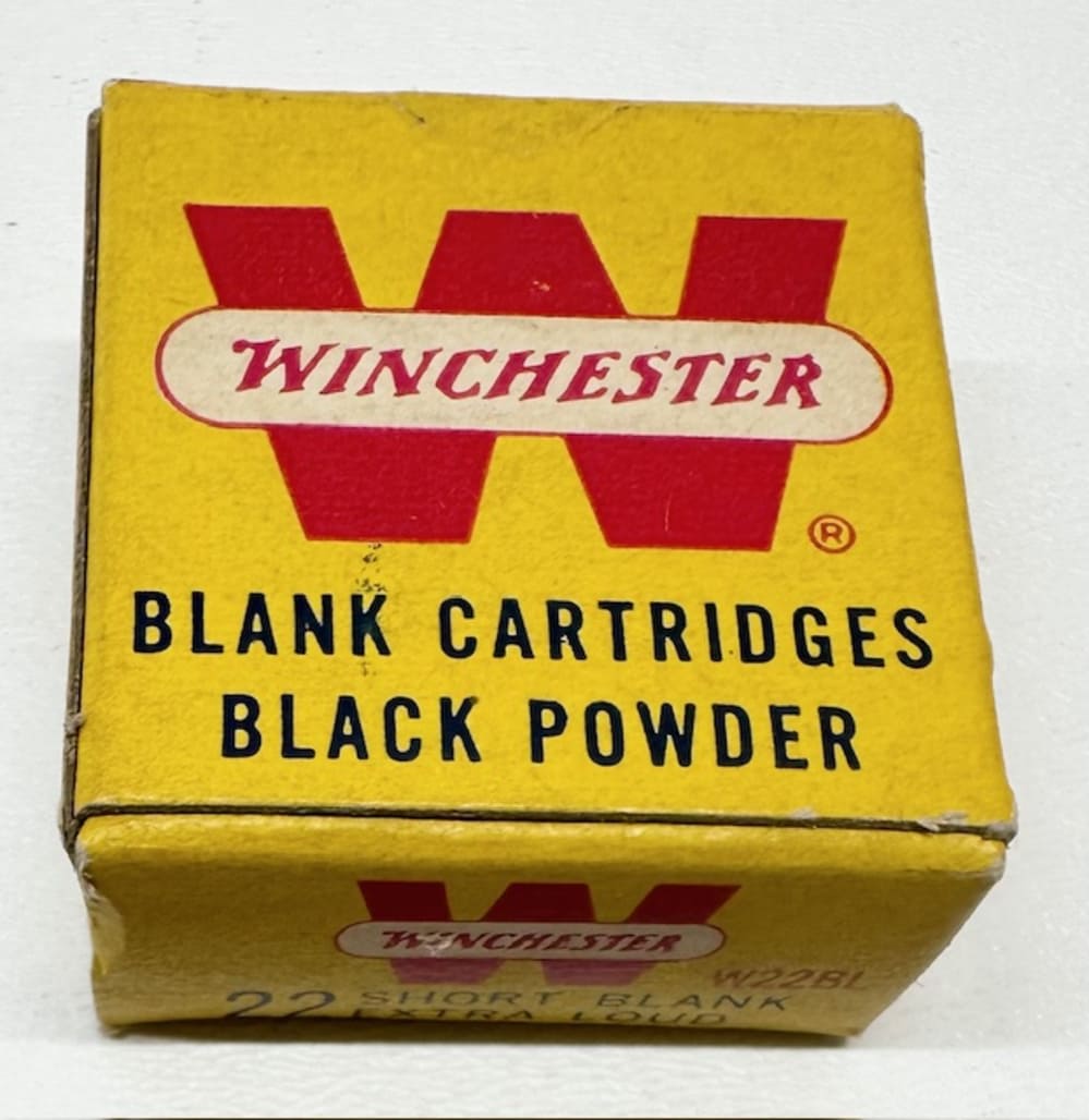 Winchester 22short Blank Cartridges  Vintage-img-2