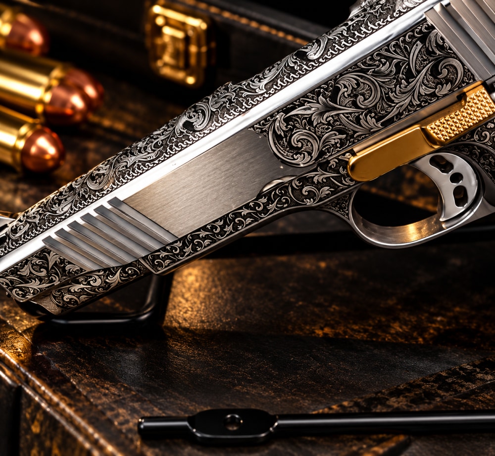 Rock Island Armory  M1911 A1 FS - TACT ENGRAVED with Soft Case-img-4