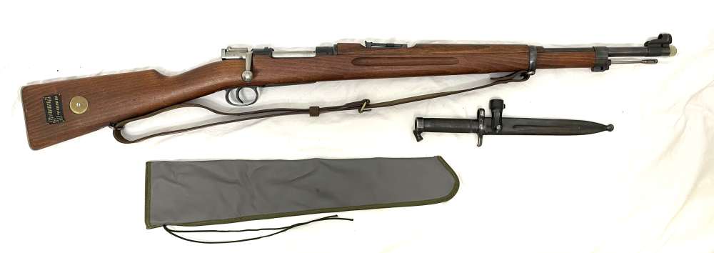 1943 Swedish Husqvana M/38 Mauser with Bayonet -  All Matching ! (VM025)-img-0