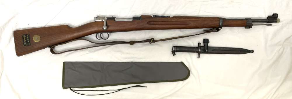 1943 Swedish Husqvana M/38 Mauser with Bayonet -  All Matching ! (VM025)-img-27