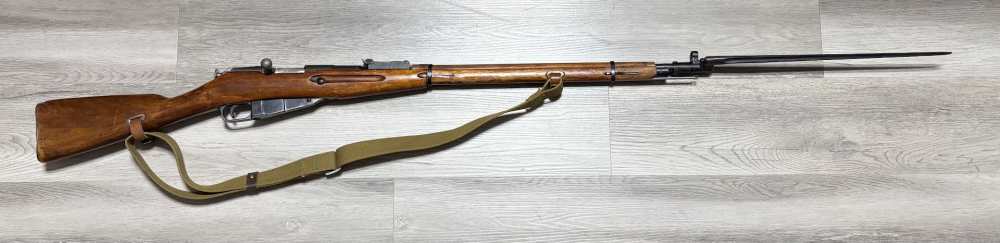 USED! PW Arms Mosin Nagant M91/30 7.62x54R 30" 5-Round w/Bayonet-img-2