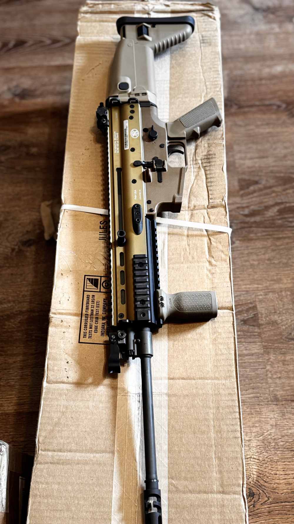 FN Scar 16s Belgium FDE legacy two barrels 10” 16” -img-6