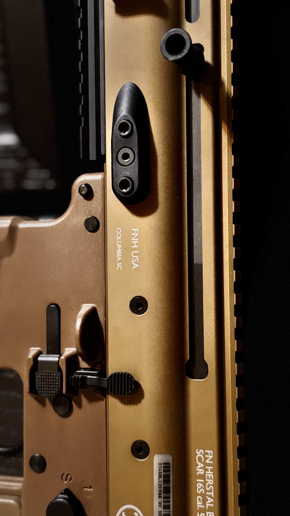FN Scar 16s Belgium FDE legacy two barrels 10” 16” -img-3