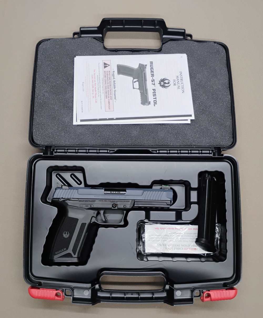 Ruger 5.7 New Old Stock Limited Edition Cobalt Kinetics Slate NIB Unfired-img-0