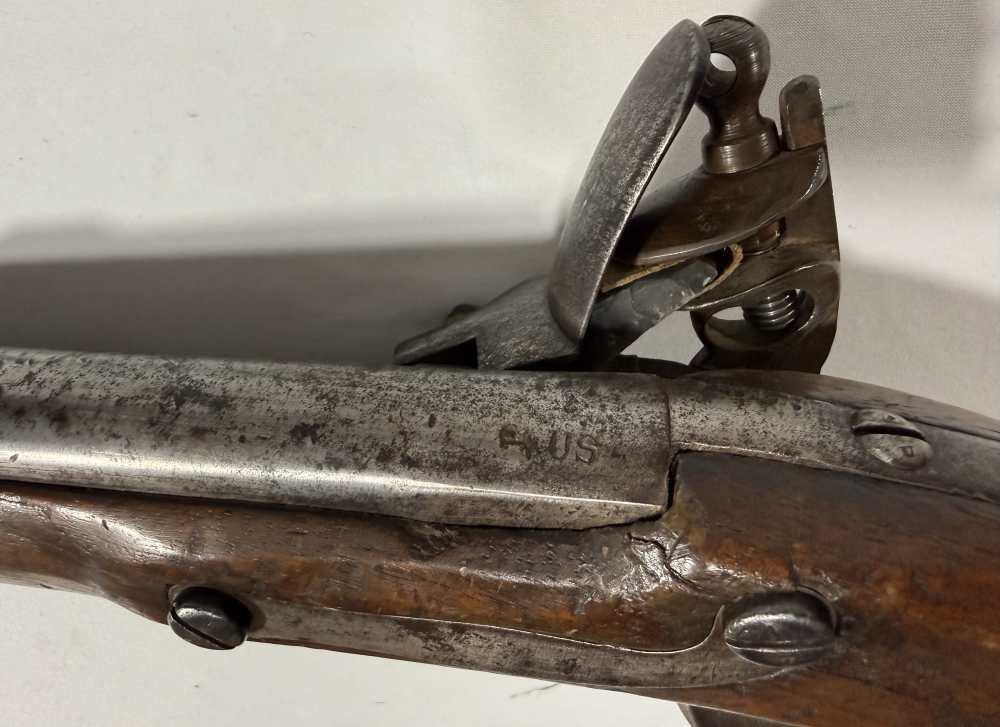 S North US Model 1816 Vintage Flintlock Pistol Balck Powder-img-3