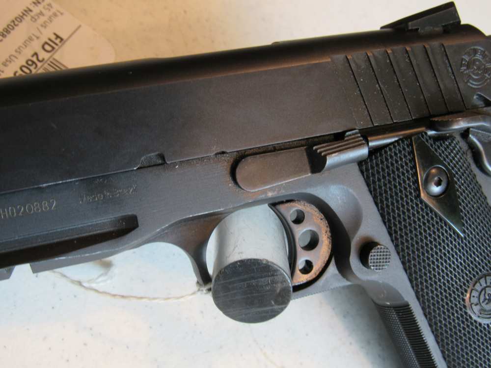 Taurus 1911 w/Rail 45 ACP 5”Brl $.01 Start No Reserve-img-2