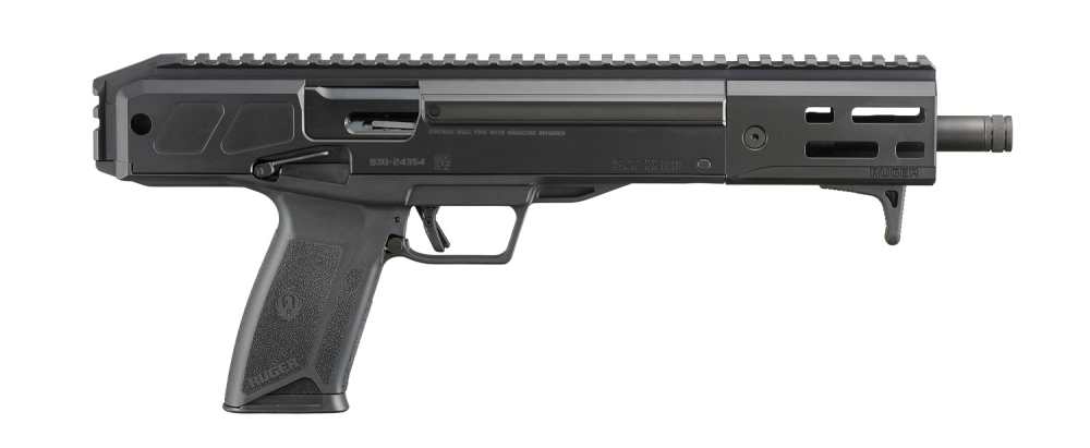 New-Ruger LC Charger 5.7x28 Pistol 10.3" Threaded Black 19303 $Super Deal$-img-0