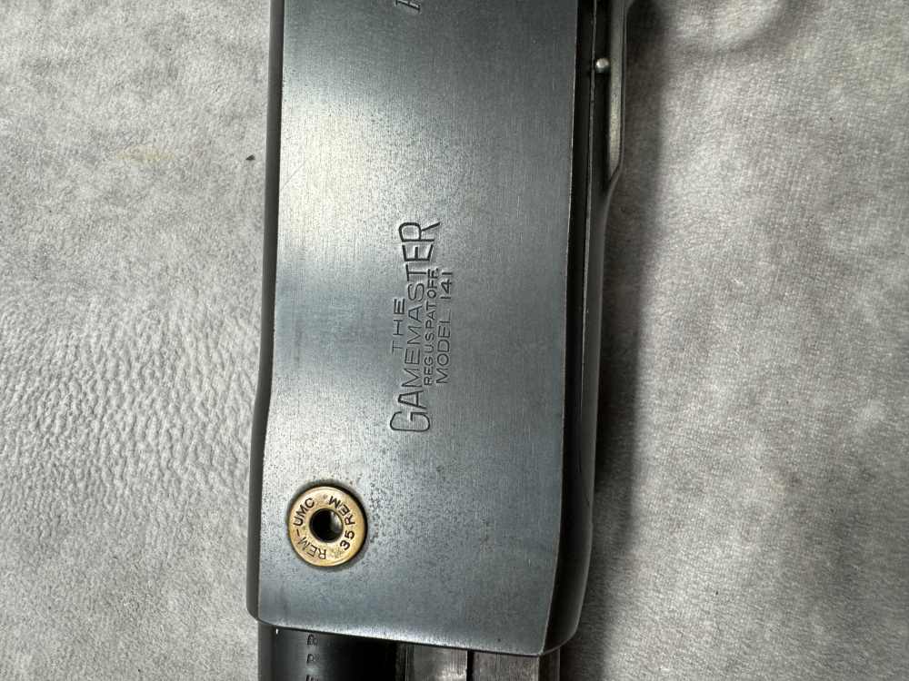 USED! REMINGTON MODEL 141 GAME MASTER .35 REM PUMP ACTION $.01 PENNY-img-38