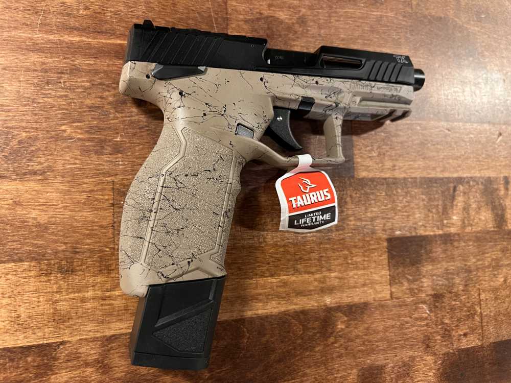 Taurus TX22 FDE TORO W/ Forced Reset Trigger FRT V3 SS Installed-img-4