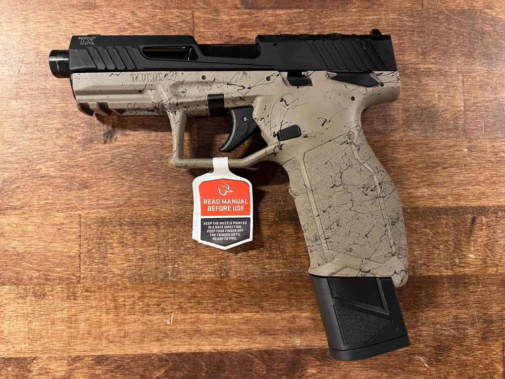 Taurus TX22 FDE TORO W/ Forced Reset Trigger FRT V3 SS Installed-img-2