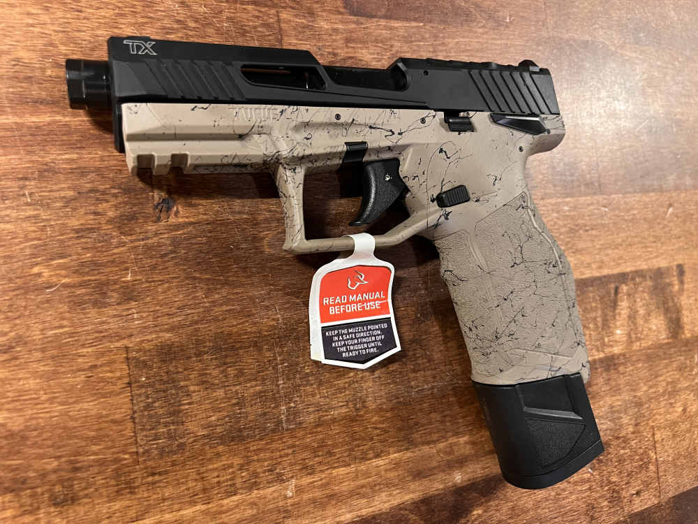 Taurus TX22 FDE TORO W/ Forced Reset Trigger FRT V3 SS Installed-img-5