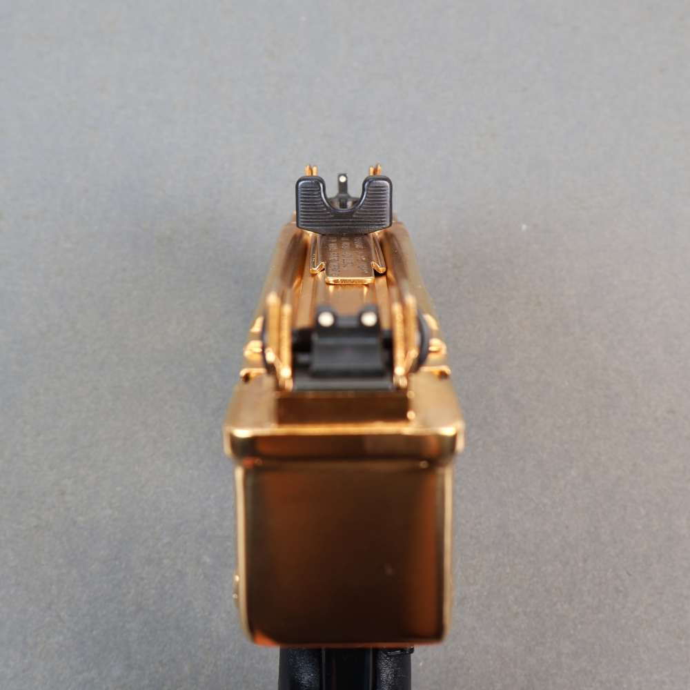 IMI Uzi Pistol 24K Gold/Engraved American Historical Foundation 9mm/.41 AE!-img-10