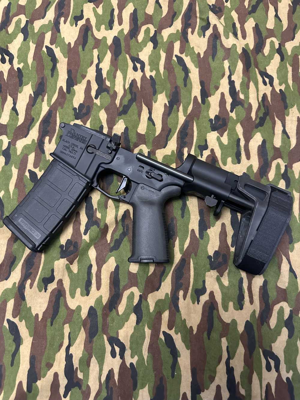 Daniel Defense DDM4 PDW Lower w/Geissele, Radian Selector, Excellent!-img-0