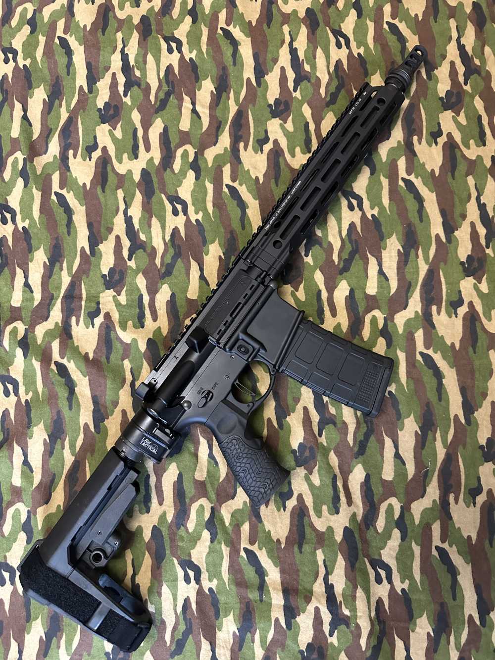 Daniel Defense DDM4 V7S 11.5” 5.56 w/Law Folder, Excellent!-img-0