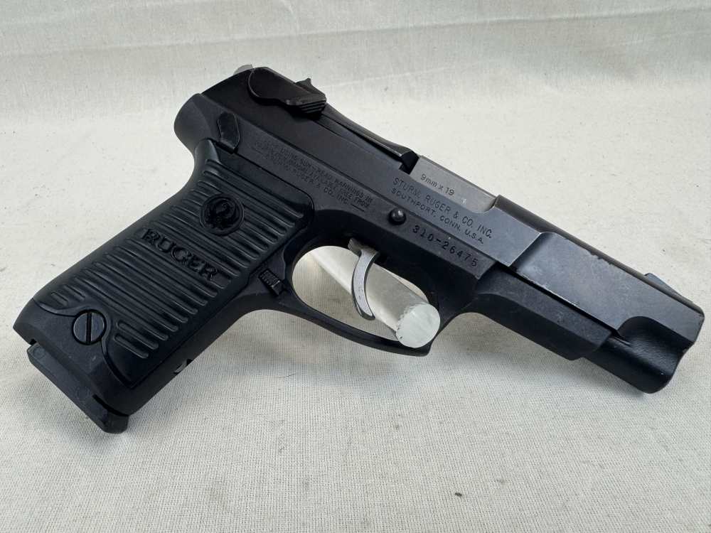 Ruger P89DC Model 03044 4.5" 9mm SA/DA 10+1 Lightly Used 1995 1¢-img-4