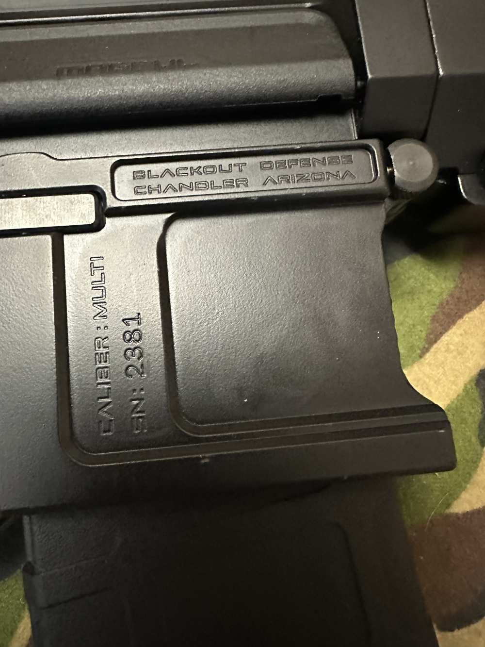 Blackout Defense/Dynamics Q15A 5.56, Like New!-img-13