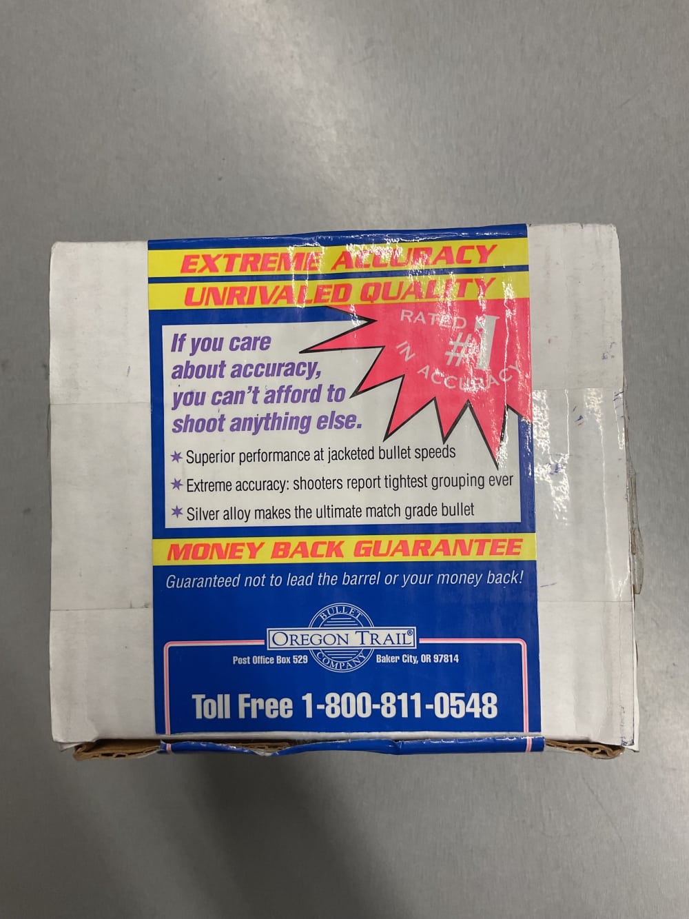 Oregon Trail Laser-Cast 45-70 350g FP .459. 250/box-img-0