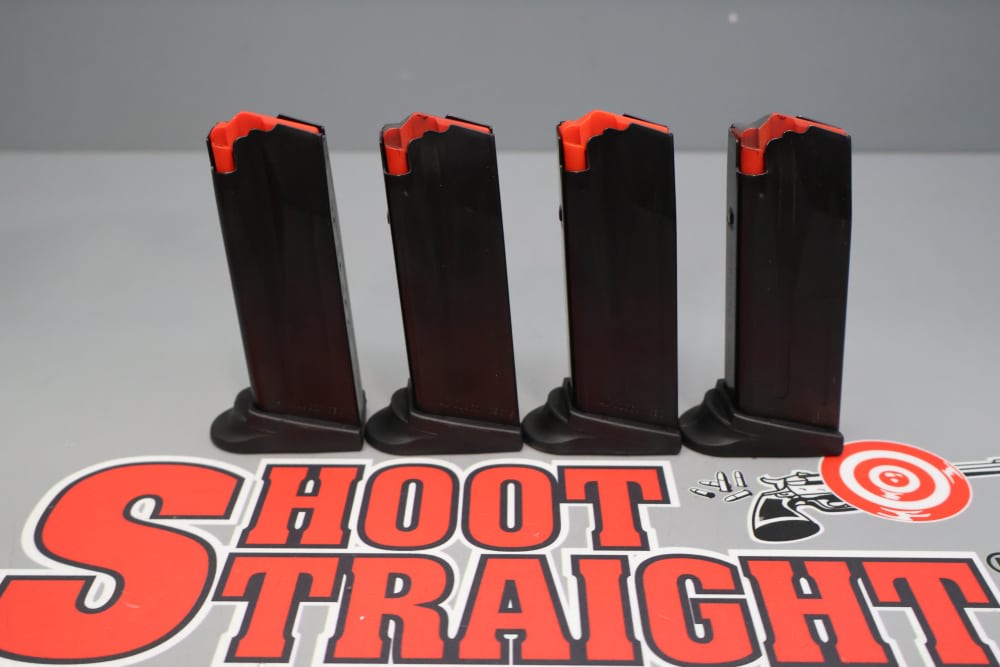 Lot O' (4) Heckler & Koch P2000 .40 S&W Magazines 9-round -img-0