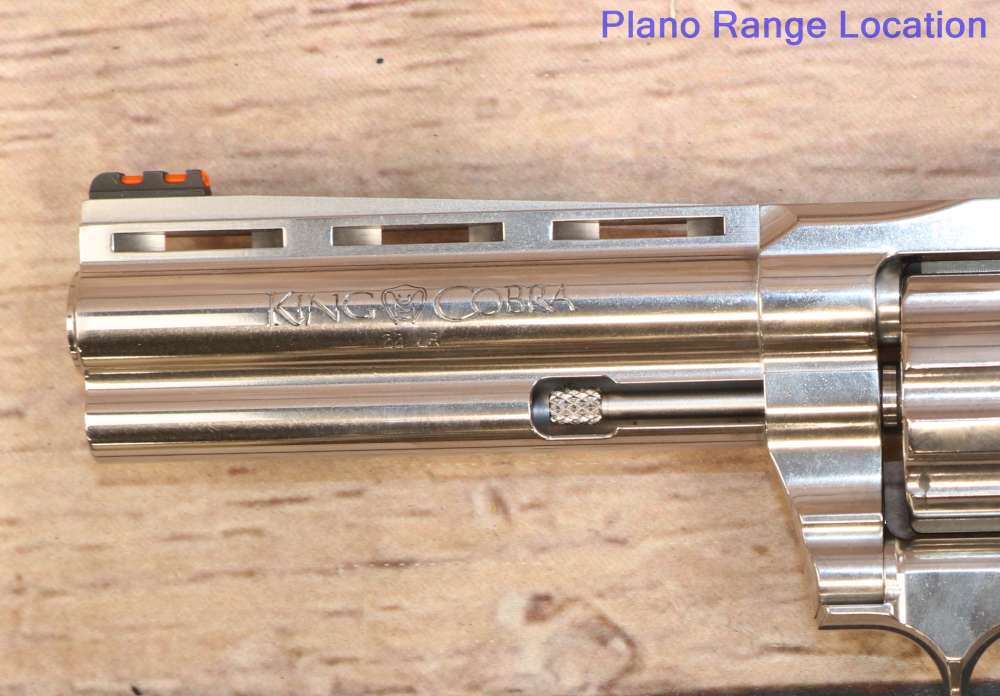 Colt King Cobra Target .22LR 4.25" Stainless Amazing New Condition-img-4