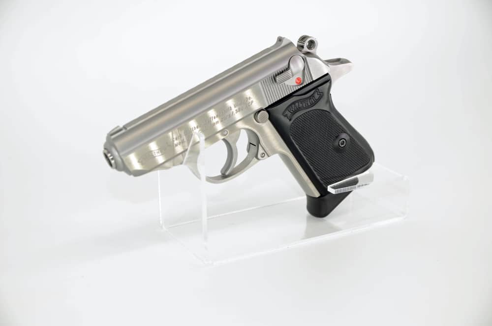 Walther PPK .380 ACP 3.3" Stainless Steel 6RD Model 4796001 NEW -img-3