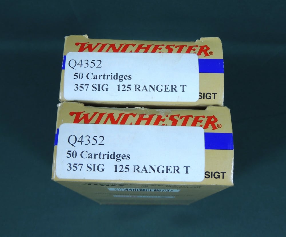 Winchester Ranger 357 Sig 125 Gr Ranger Talon Ammunition 100 Rounds -img-1