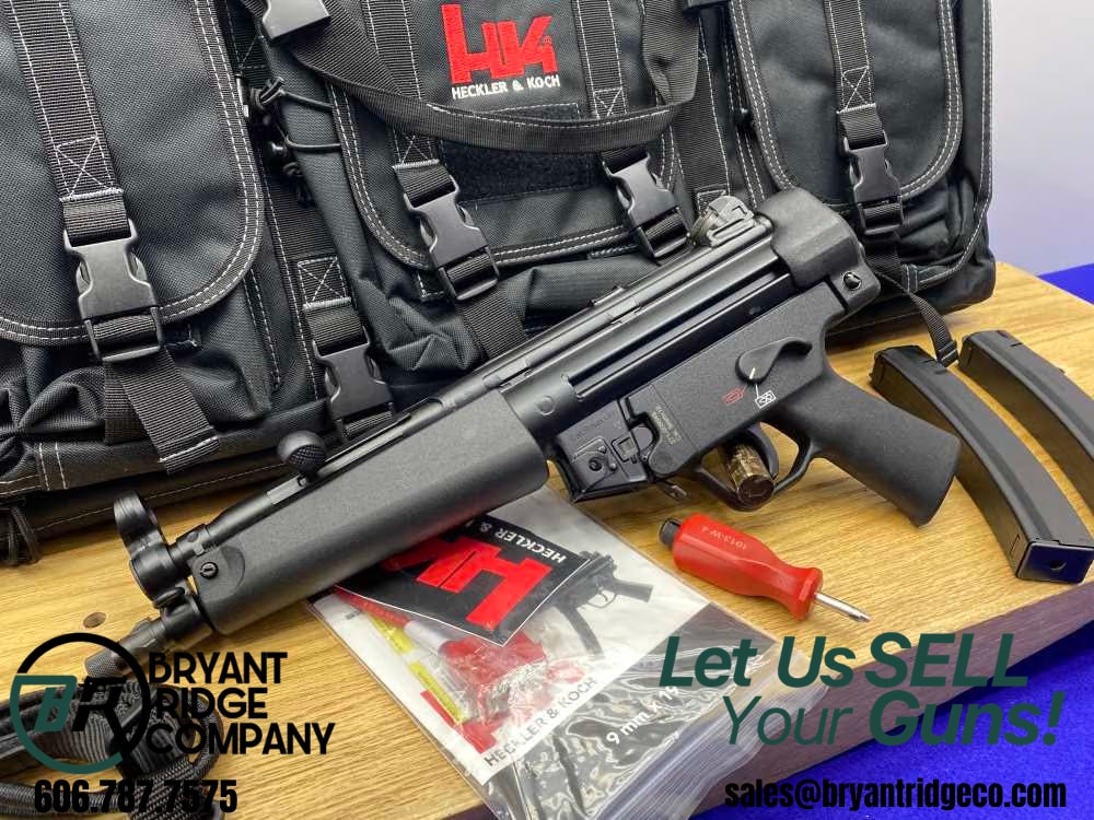 NEW 2020 Heckler & Koch HK SP5 9mm *CIVILIAN VERSION OF THE MP5* Awesome!-img-0