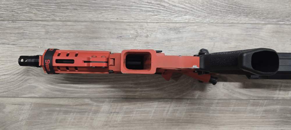 Candy Red CMMG MKGS Banshee - Accepts Glock mags-img-4