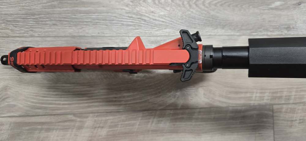 Candy Red CMMG MKGS Banshee - Accepts Glock mags-img-3